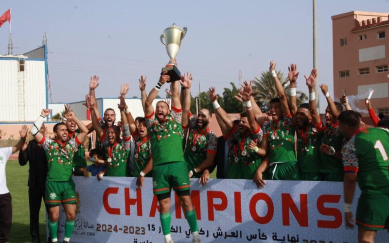 Mouloudia d’Oujda (MCO) win 2023-2024 Senior Throne Cup