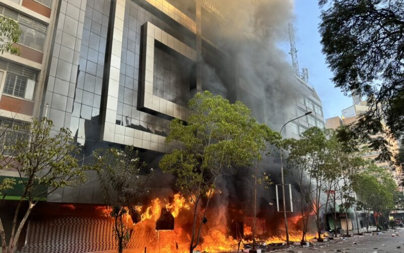 Uganda responds after Uganda House in Nairobi was Vandalized and Set Ablaze