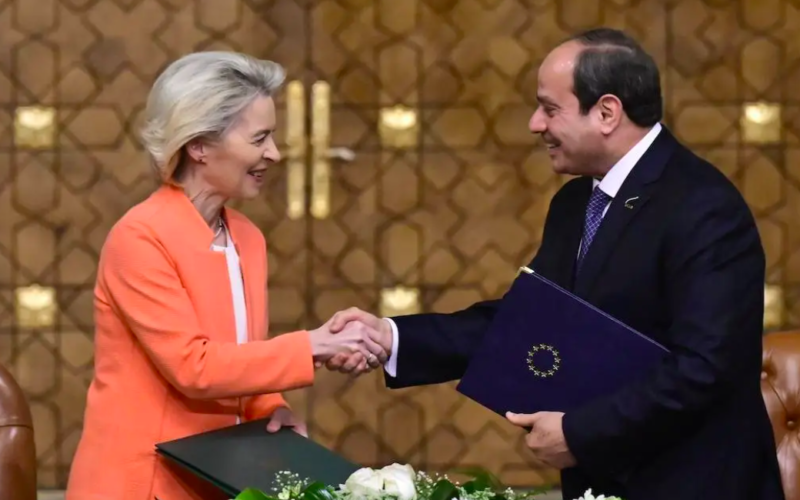 Egypt: President El-Sisi Meets President of European Commission