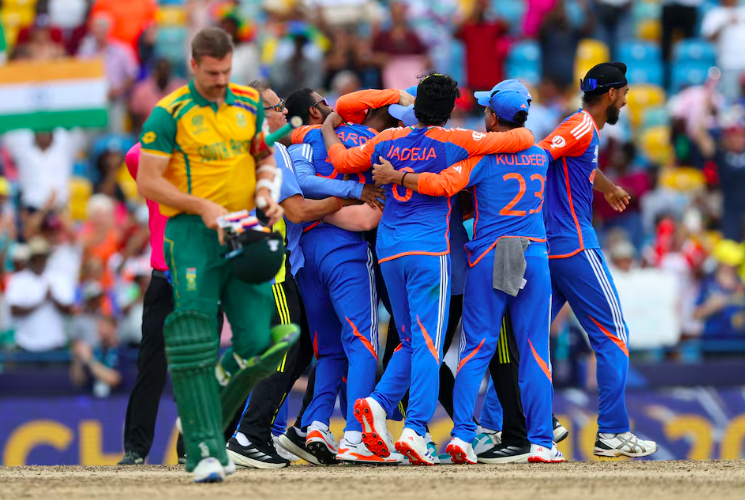 India Win T20 Cricket World Cup Against South Africa