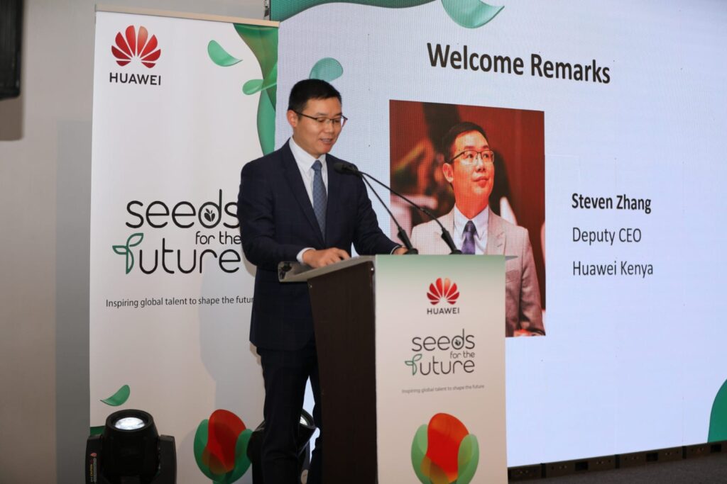 Steven Zhang Deputy CEO Huawei Kenya