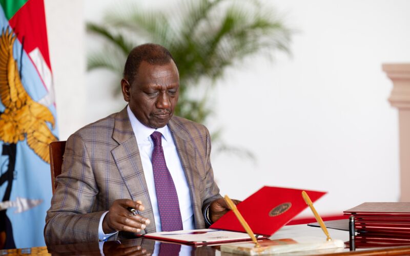 President Ruto Signs Appropriations Bill 2024; Orders Kshs 346 Billion Budget Cut