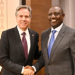 U.S. Secretary of State Antony Blinken and President William Ruto.