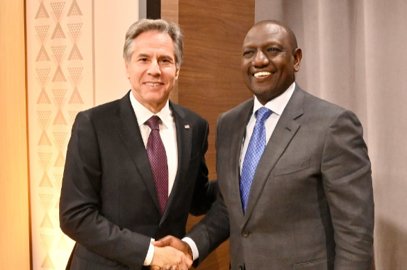 Secretary Blinken Commends Kenyan President Ruto for Efforts to Reduce Tensions