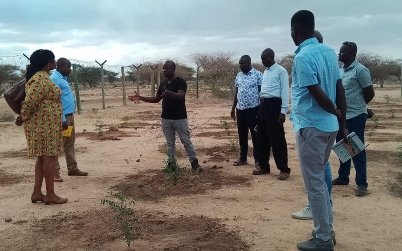 County Government conducts a routine inspection of the Tullow Oil fields