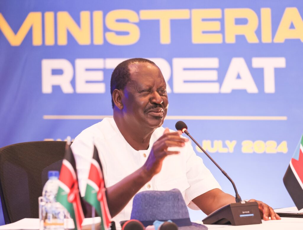 Fmr Prime Minister of Kenya Raila Odinga