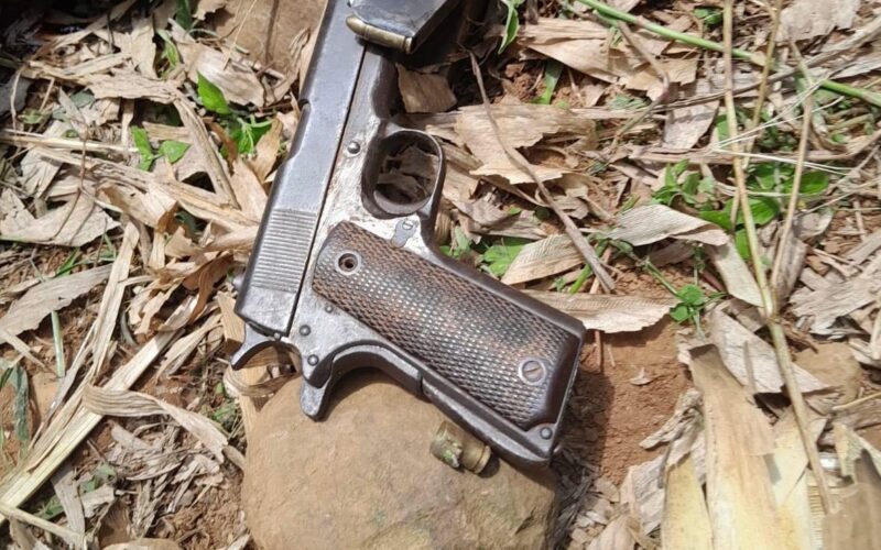 DCI Seizes Browning Pistol from Notorious Gang in Kisii County