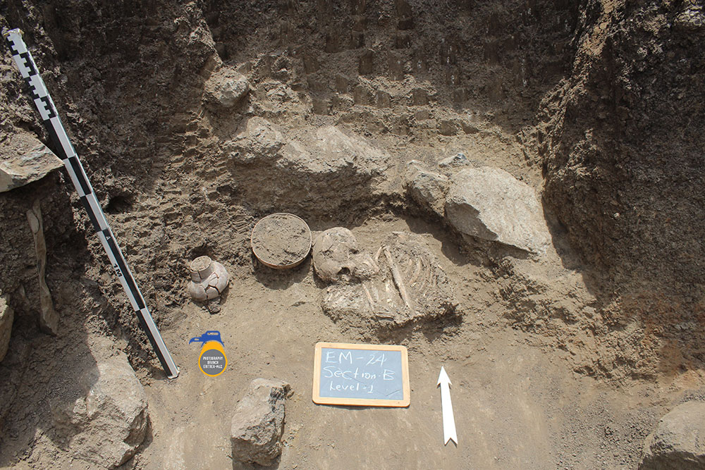 Archaeological material in Egri-Mekel