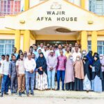 Wajir Governor and 200 health workers