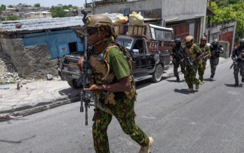 Gangs fled a Haitian town as Kenya force moved in, But only for a day