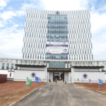 This photo taken on July 8, 2024 shows the new headquarters of the Bank of South Sudan built by China's Shandong Hi-Speed Group Co (SDHS) in Juba, capital of South Sudan.South Sudan's President Salva Kiir on Monday inaugurated the new headquarters of the Bank of South Sudan built by a Chinese firm as part of the country's Independence Day celebration on July 9. (Photo by Denis Elamu/Xinhua)