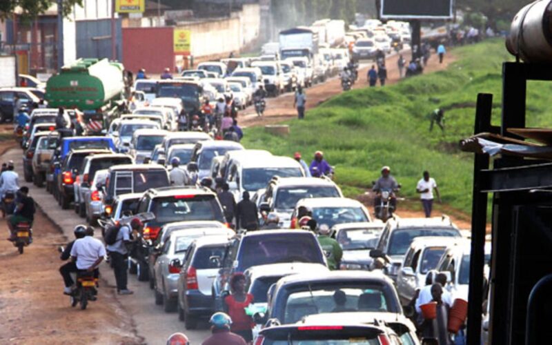 Traffic in Kampala