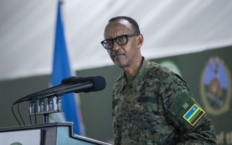 Rwandan President Paul Kagame Dismisses Over 200 Military Officers in Major Shake-Up