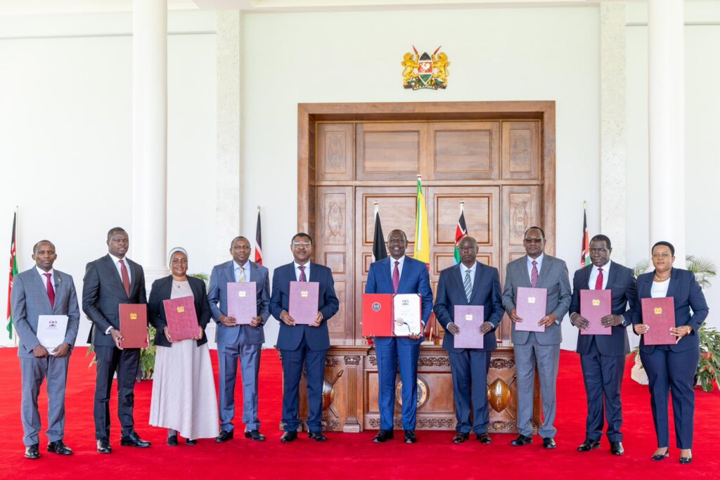 william ruto approproation bill signing