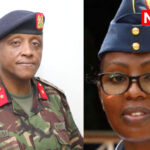 Brig. Paul Njuguna and Brig. Ziporrah Kioko