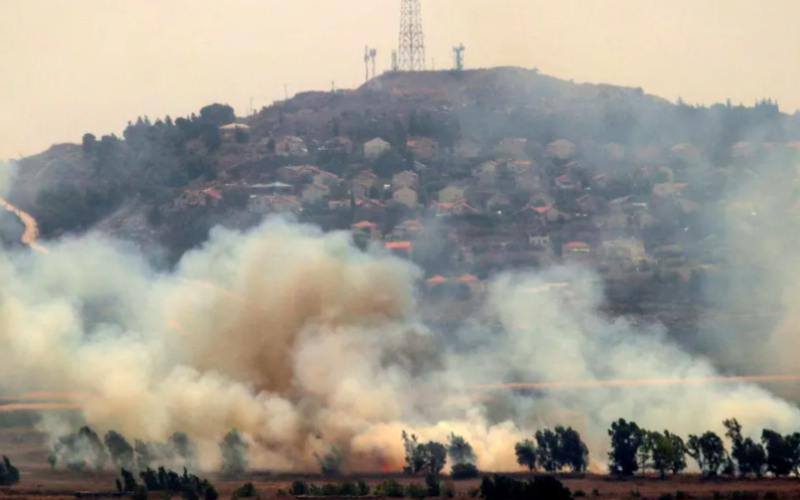 Hezbollah and Israel Exchange Fire Amid Deadly Attack on Lebanon Rescuers