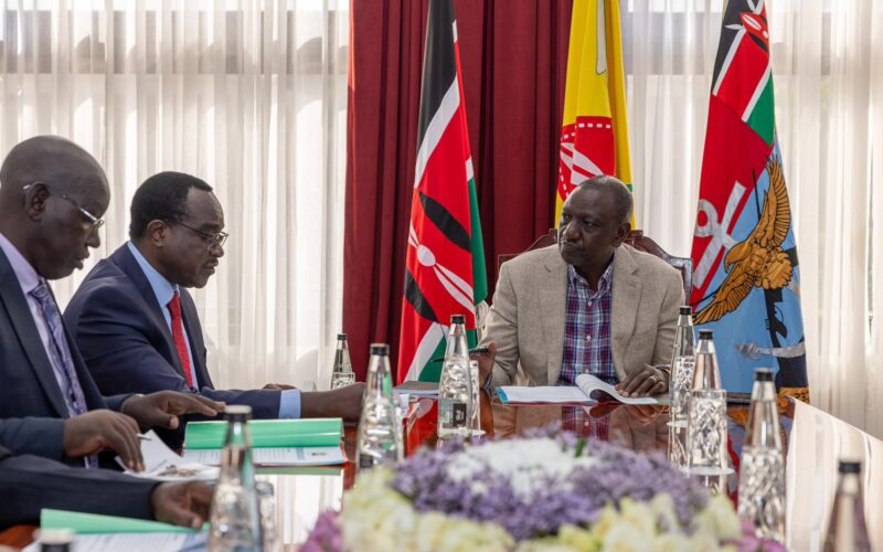 President Ruto Briefed on 2024 KCSE Results