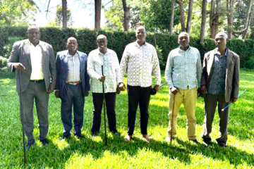 Rigathi Gachagua Hosts Elders from Kajiado West